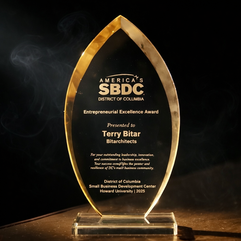 BITARCHITECTS RECEIVE ENTREPRENEURIAL AWARD FROM SBDC